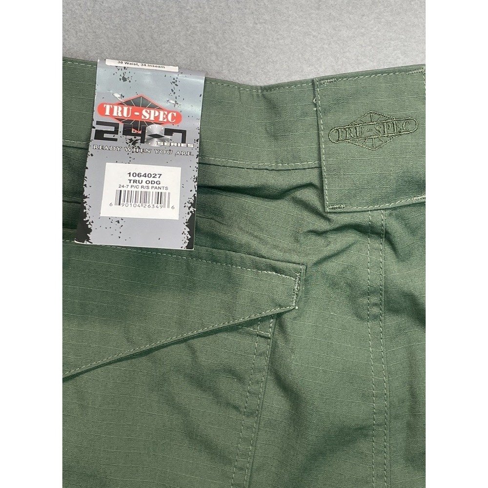 Tru-Spec Pant 24-7 Original Tactical Rip-Stop Police STYLE CargoPant NWT - Picture 11 of 12